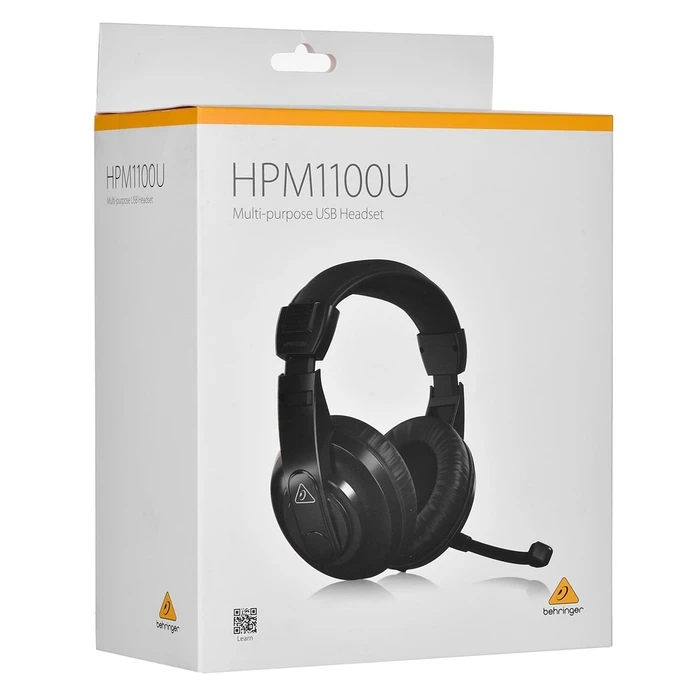 Multimedia Headsets Behringer HPM1100 - closed with microphone and USB connection