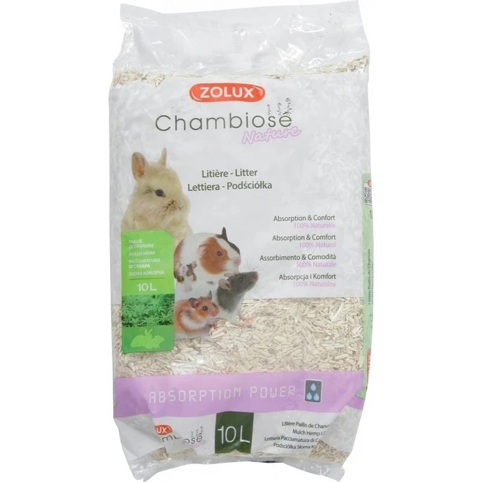 Aμμος για Κλουβί Τρωκτικών Zolux Chambiose Nature - Litter - 10l