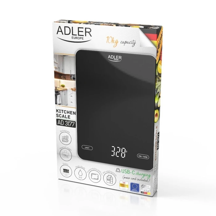 Ζυγαριά Κουζίνας Adler AD 3177b