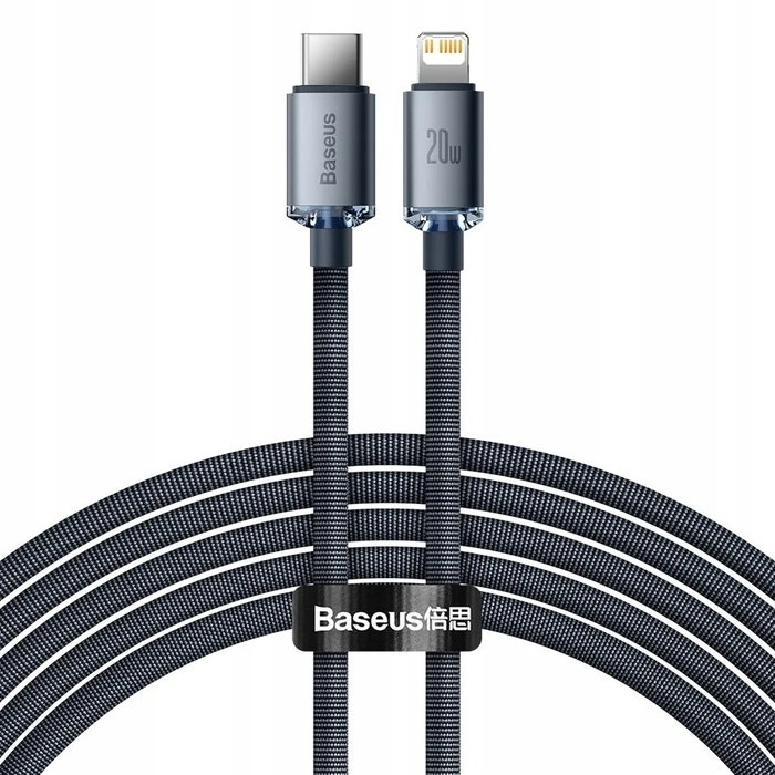 Καλώδιο Lightning Baseus CAJY000301 Grey 2 m USB-C Lightning
