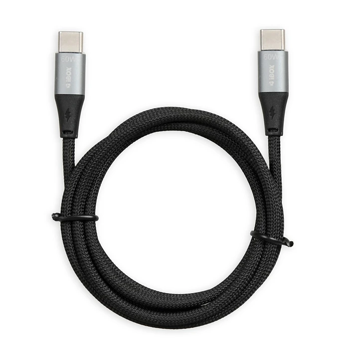 Καλώδιo USB iBox IKUTC USB-C 60W 2m Black