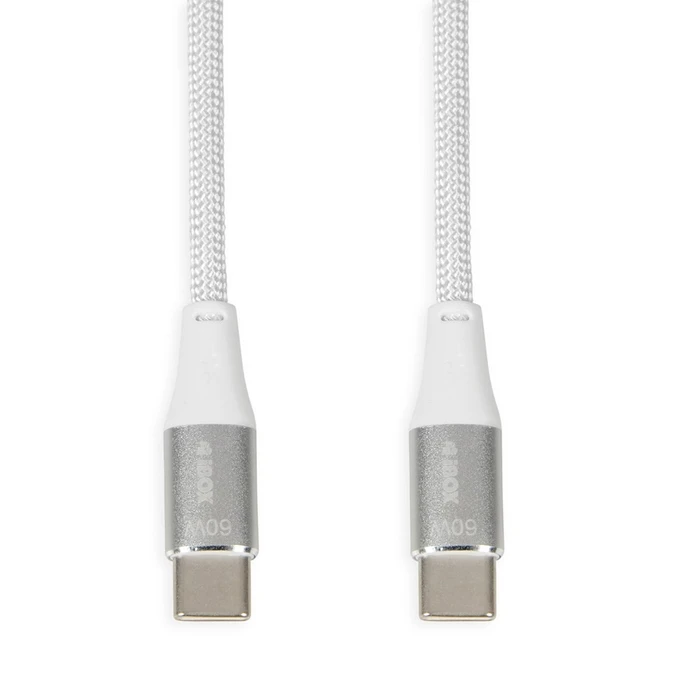 Καλώδιo USB iBox IKUTC USB-C 60W 2m White