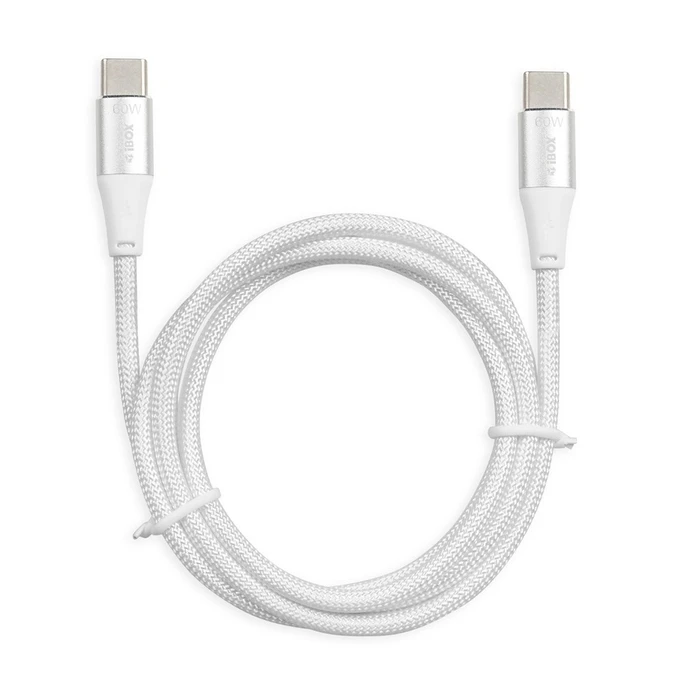 Καλώδιo USB iBox IKUTC USB-C 60W 2m White