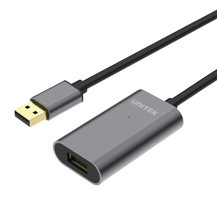 Καλώδιo USB Unitek Y-271 5 m USB 2.0 USB A Grey