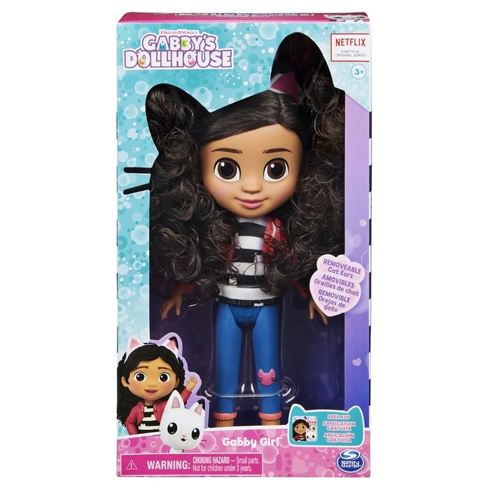 Κούκλα Gabby's Dollhouse 8-inch Gabby Girl Doll, Kids Toys for Ages 3 and up