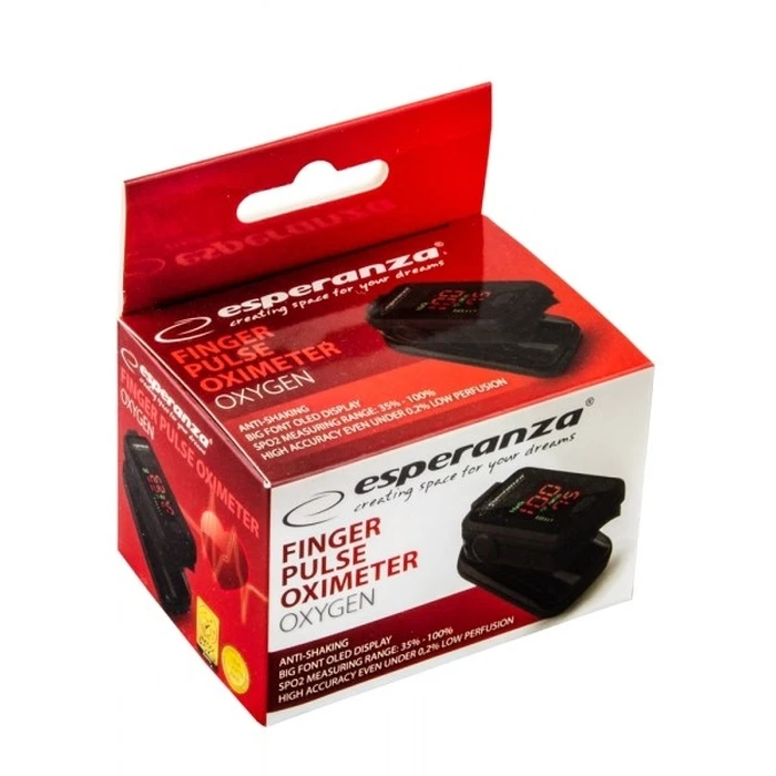 Οξύμετρο Esperanza ECO001 pulse Black