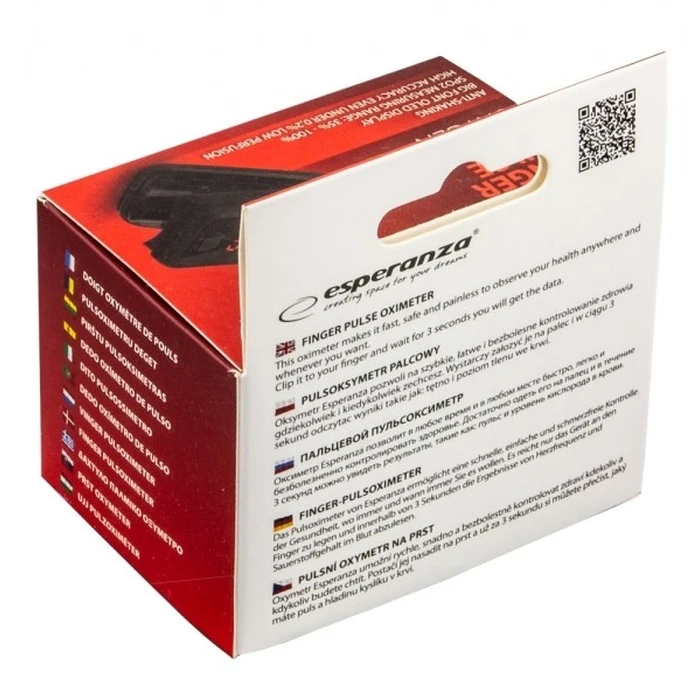 Οξύμετρο Esperanza ECO001 pulse Black
