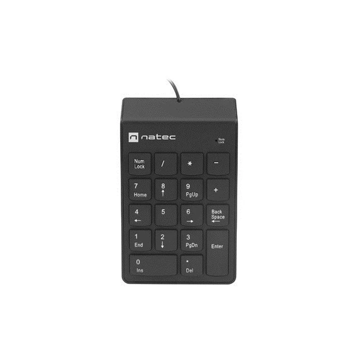 Πληκτρολόγιο Ενσύρματο Natec numeric GOBY 2 USB BLACK