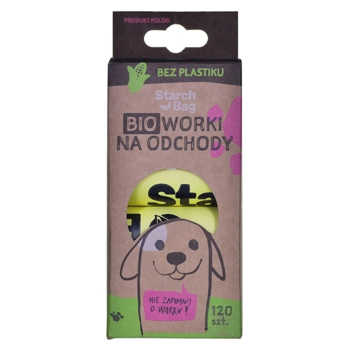 Σακούλες Περιττωμάτων Starch Bag - Dog poop bags - 8 x 15