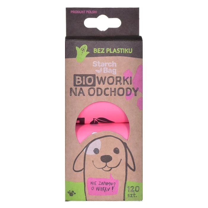 Σακούλες Περιττωμάτων Starch Bag - Dog poop bags - 8 x 15