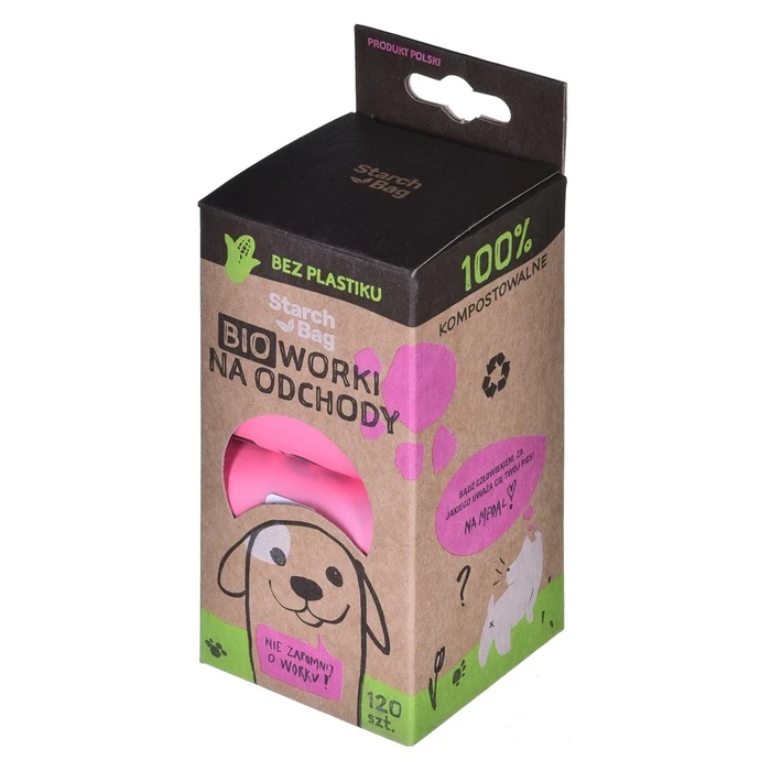 Σακούλες Περιττωμάτων Starch Bag - Dog poop bags - 8 x 15