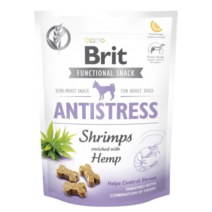 Σνακ Σκύλων Brit Functional Antistress Shrimp 150g