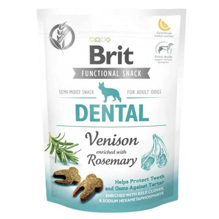 Σνακ Σκύλων Brit Functional Dental Venison 150g