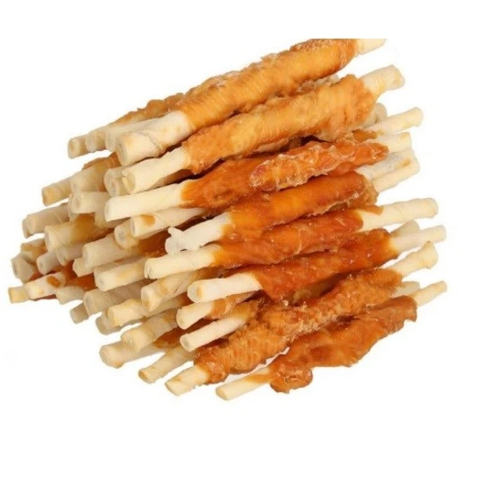 Σνακ Σκύλων Hilton Chicken wrap White rawhide stick 500 g