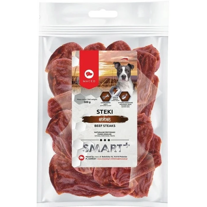 Σνακ Σκύλων Maced Beef steaks 500g