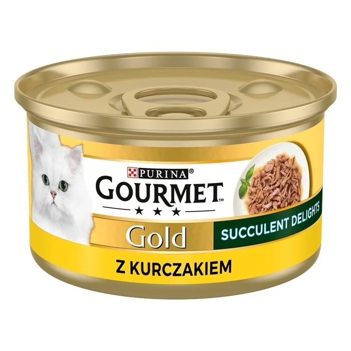 Υγρή Τροφή Γάτας Purina Gourmet Gold Succulent Delights Chicken 85g