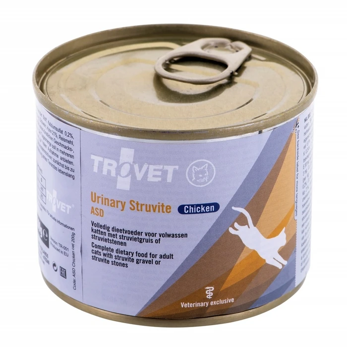 Υγρή Τροφή Γάτας Trovet ASD Urinary Struvite with chicken 200 g
