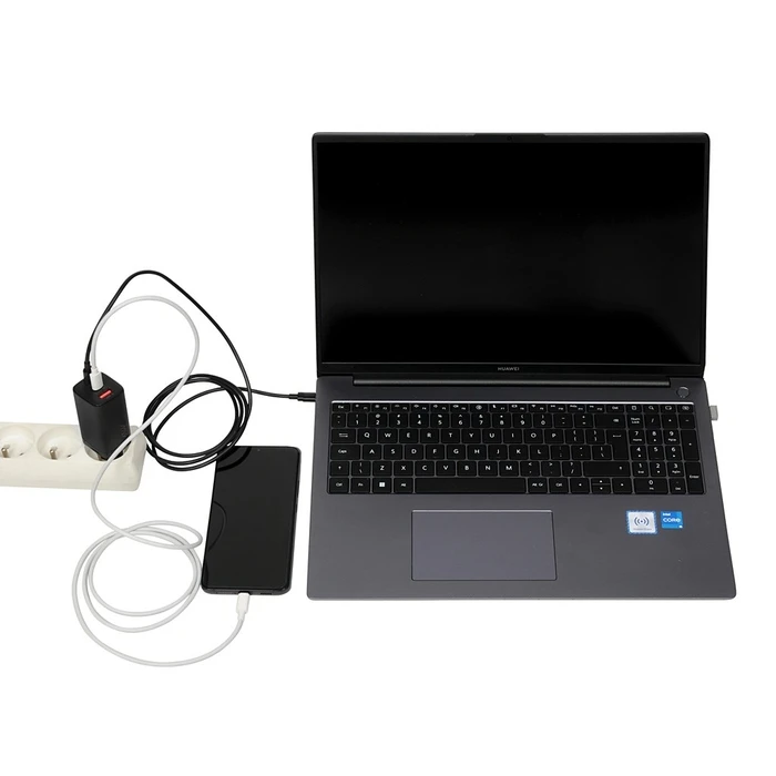 Φορτιστής Πρίζας iBox C-65 Black, GaN 65W