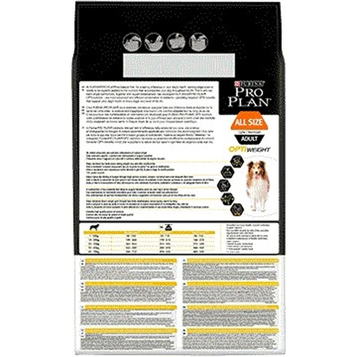 Ξηρά Τροφή Σκύλων Purina All Sizes Adult Light/Sterilised with OPTIWEIGHT 14 kg Chicken