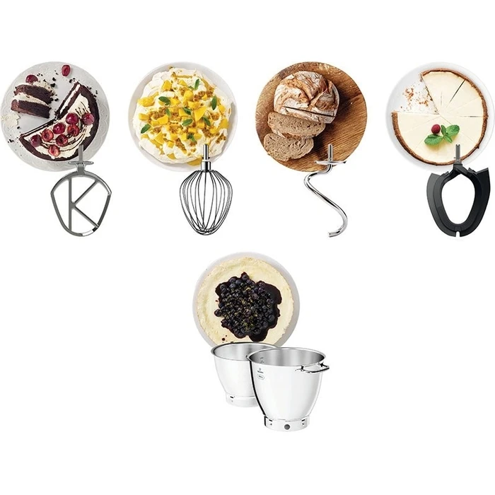 Κουζινομηχανή Kenwood KWL90.004SI 1400W 7 L Silver Built-in scales