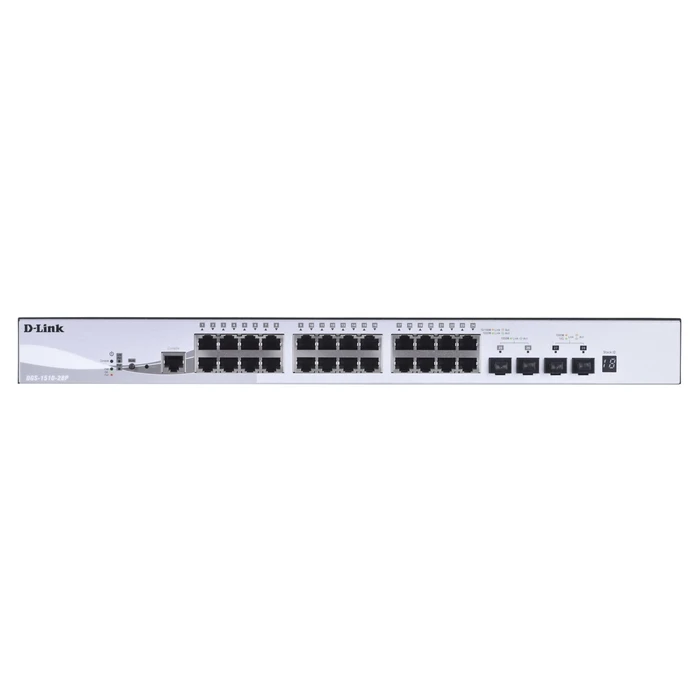 Network Switch D-Link DGS-1510-28P/E Gigabit Ethernet (PoE) Black