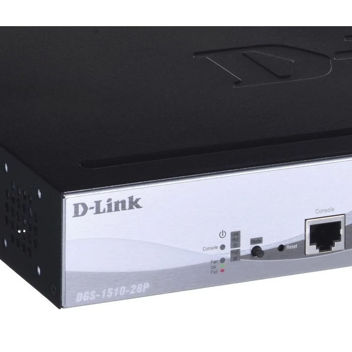 Network Switch D-Link DGS-1510-28P/E Gigabit Ethernet (PoE) Black