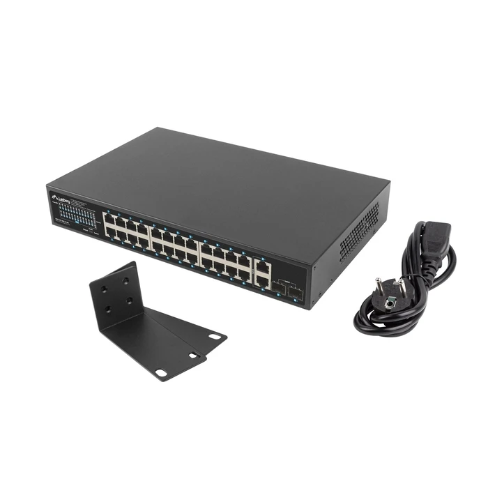 Network Switch Lanberg RSGE-24P-2GE-2S-360 Unmanaged