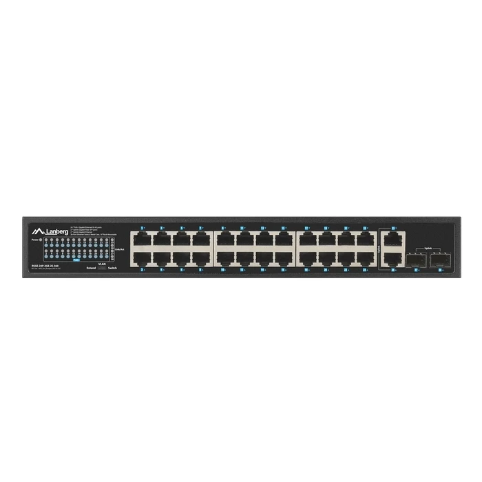 Network Switch Lanberg RSGE-24P-2GE-2S-360 Unmanaged