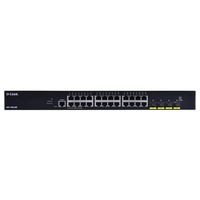 Network Switch D-Link DGS-1250-28X/E Gigabit Ethernet Black