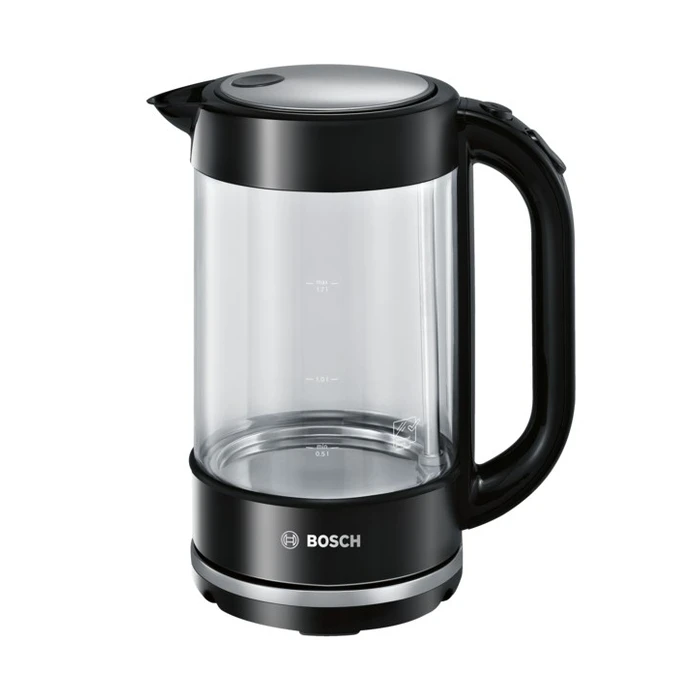 Βραστήρας Bosch TWK70B03 1.7 L 2400W Black, Transparent