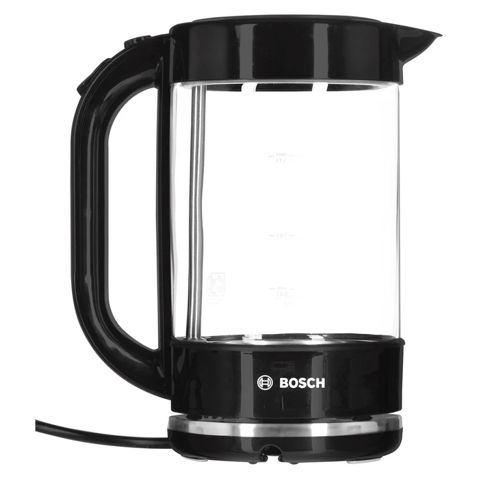 Βραστήρας Bosch TWK70B03 1.7 L 2400W Black, Transparent