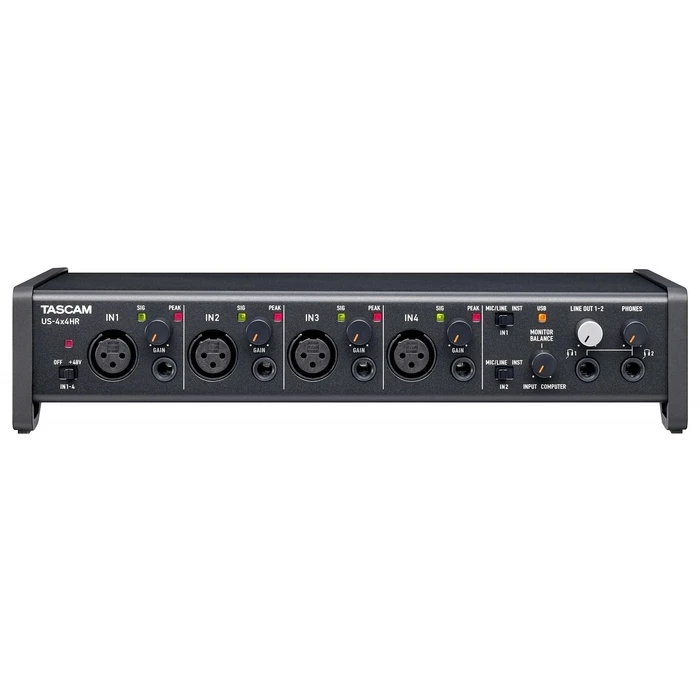 Επαγγελματική Κάρτα Ήχου Tascam US-4X4HR recording audio interface