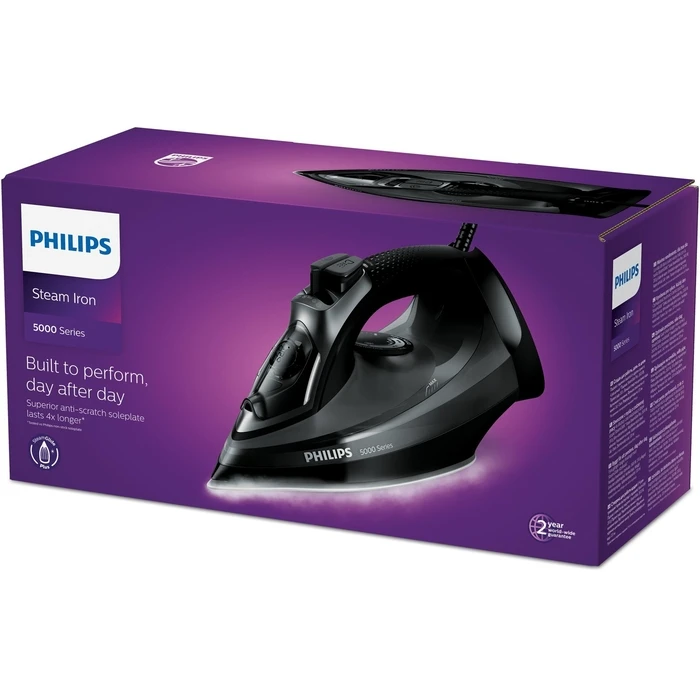 Ατμοσίδερο Philips 5000 series DST5040/80 iron SteamGlide Plus 2600W Black