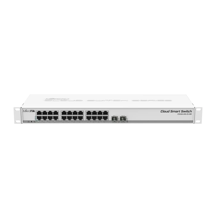 Network Switch Mikrotik CSS326-24G-2S+RM Managed Gigabit Ethernet (PoE) 1U White