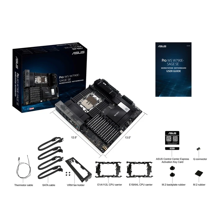 Motherboard Asus PRO WS W790E-SAGE SE Intel W790 LGA 4677 EEB
