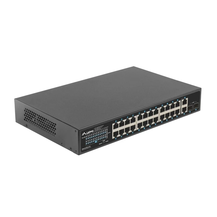 Network Switch Lanberg RSGE-24P-2GE-2S-250 Unmanaged