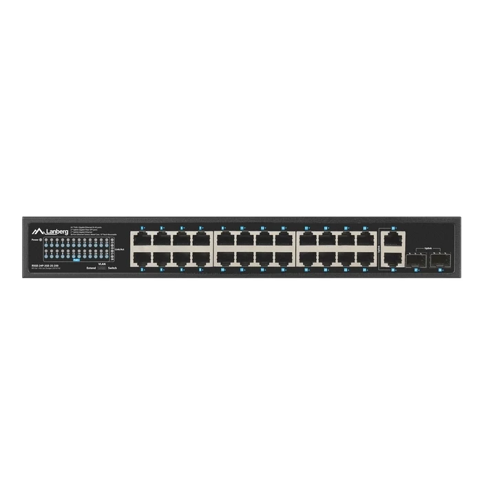 Network Switch Lanberg RSGE-24P-2GE-2S-250 Unmanaged