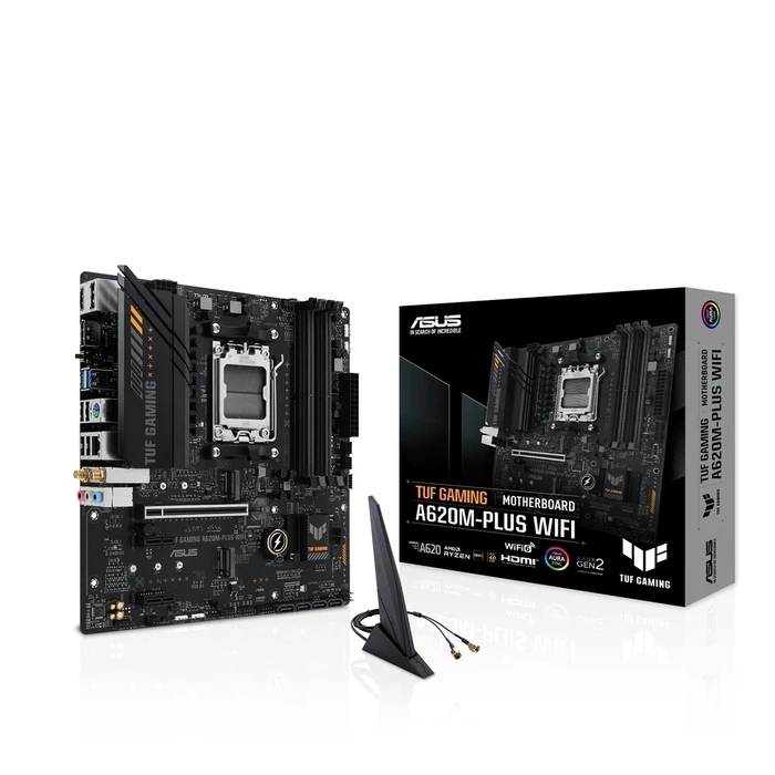 Motherboard Asus TUF GAMING A620M-PLUS WIFI AMD A620 Socket AM5 micro ATX