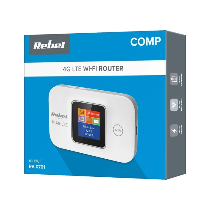 Router Rebel RB-0701 wireless Single-band (2.4 GHz) 3G 4G