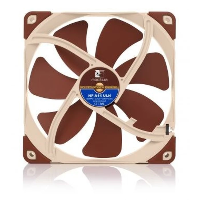 Case Fan Noctua NOC-NF-A14-ULN 14 cm Beige, Brown 1 pc(s)