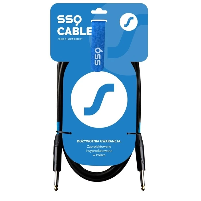 Καλώδιο 6.3mm SSQ JMPJMP7 - jack mono - 7 m, Black