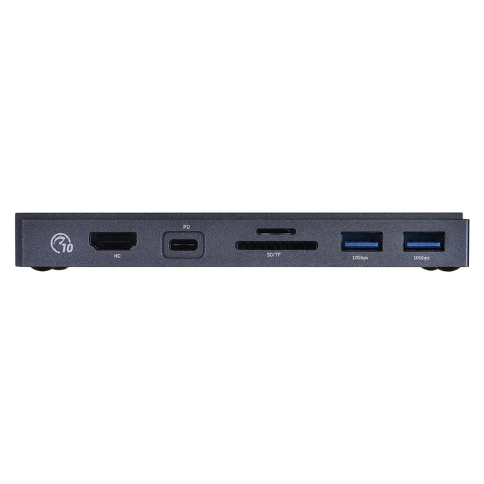 USB Hub Orico m.2 drive enclosure with usb-c 9in1 Hub, CDH-9N-GY-BP