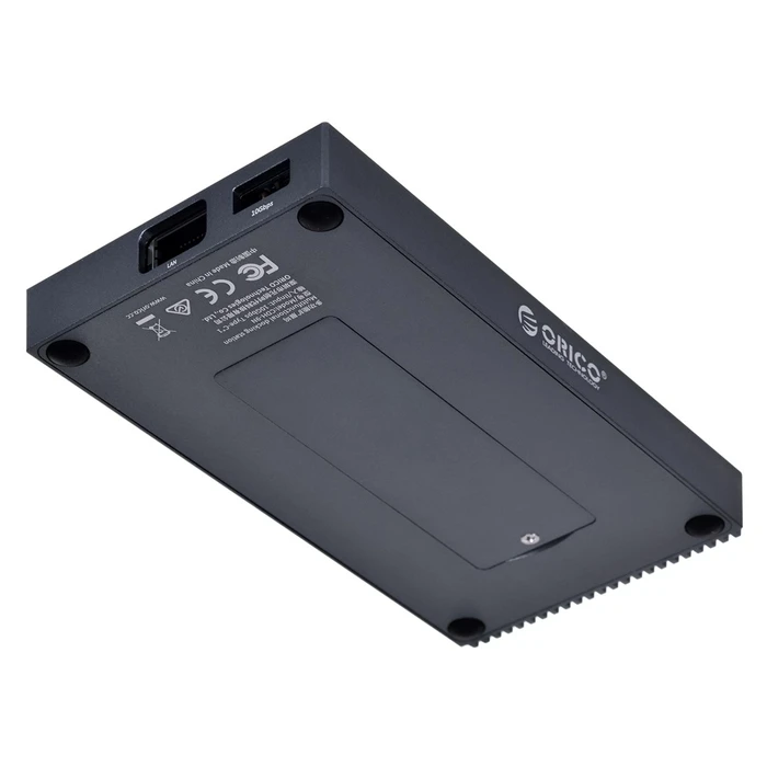 USB Hub Orico m.2 drive enclosure with usb-c 9in1 Hub, CDH-9N-GY-BP