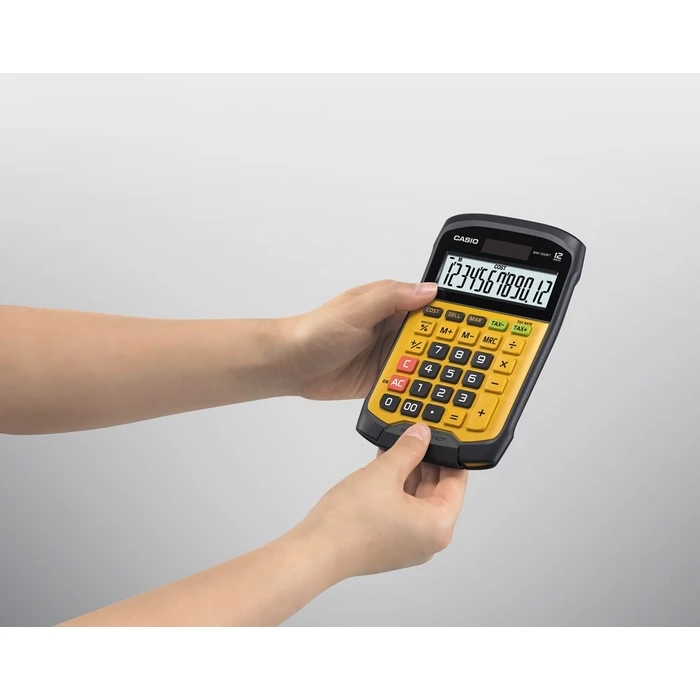 Αριθμομηχανή Casio Calculator WM-320MT Pocket Display Black, Yellow