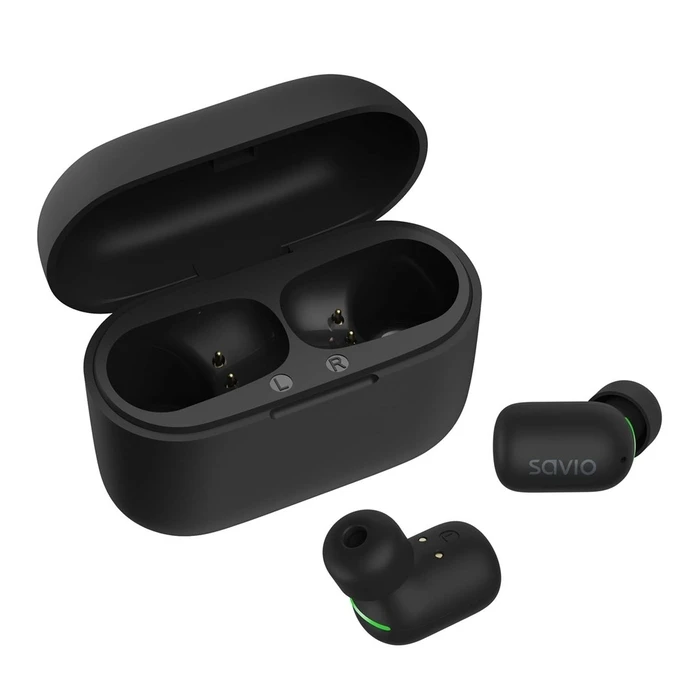 Bluetooth Handsfree Savio TWS-09 IPX5 In-ear Music Black
