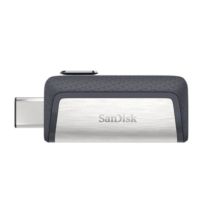 USB Flash 256GB SanDisk Ultra Dual Drive Type-A / USB Type-C 3.2 Gen 1 Grey, Silver