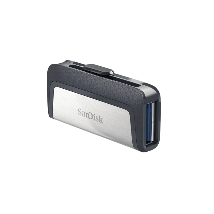 USB Flash 256GB SanDisk Ultra Dual Drive Type-A / USB Type-C 3.2 Gen 1 Grey, Silver