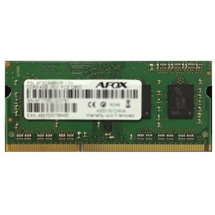 Μνήμη RAM Φορητού DDR3 8GB AFOX SO-DIMM 1600 MHz LV 1,35V