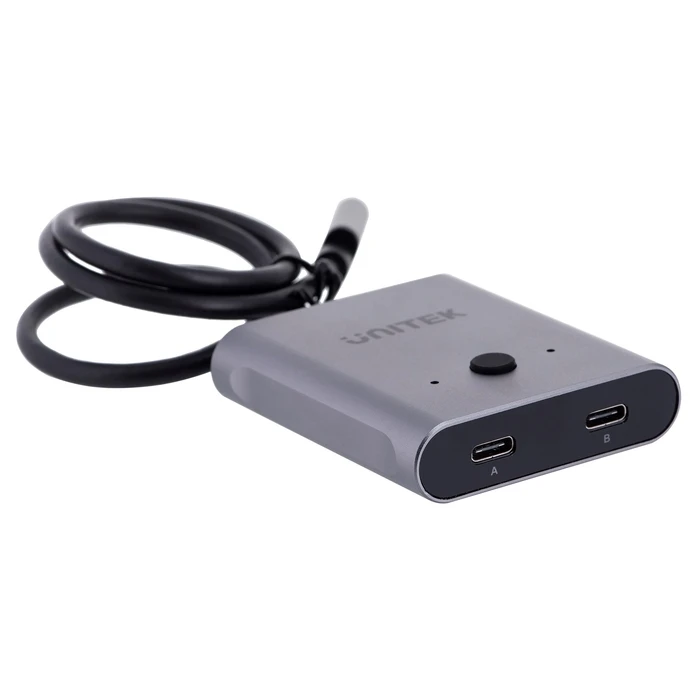 KVM Switch Unitek two-way USB-C, 2 in 1 out 4K
