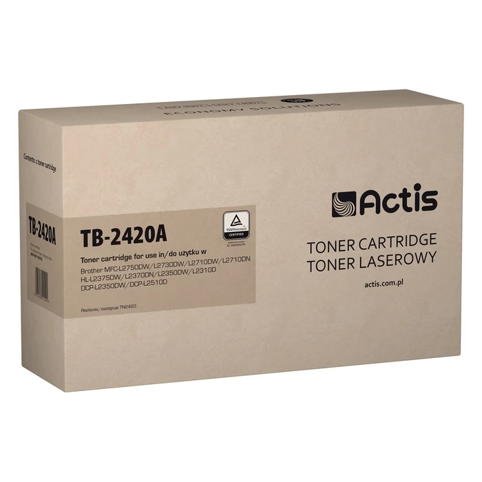 Toner Συμβατό Actis TB-2420A (Brother TN-2420A, 3000 pages, Black)